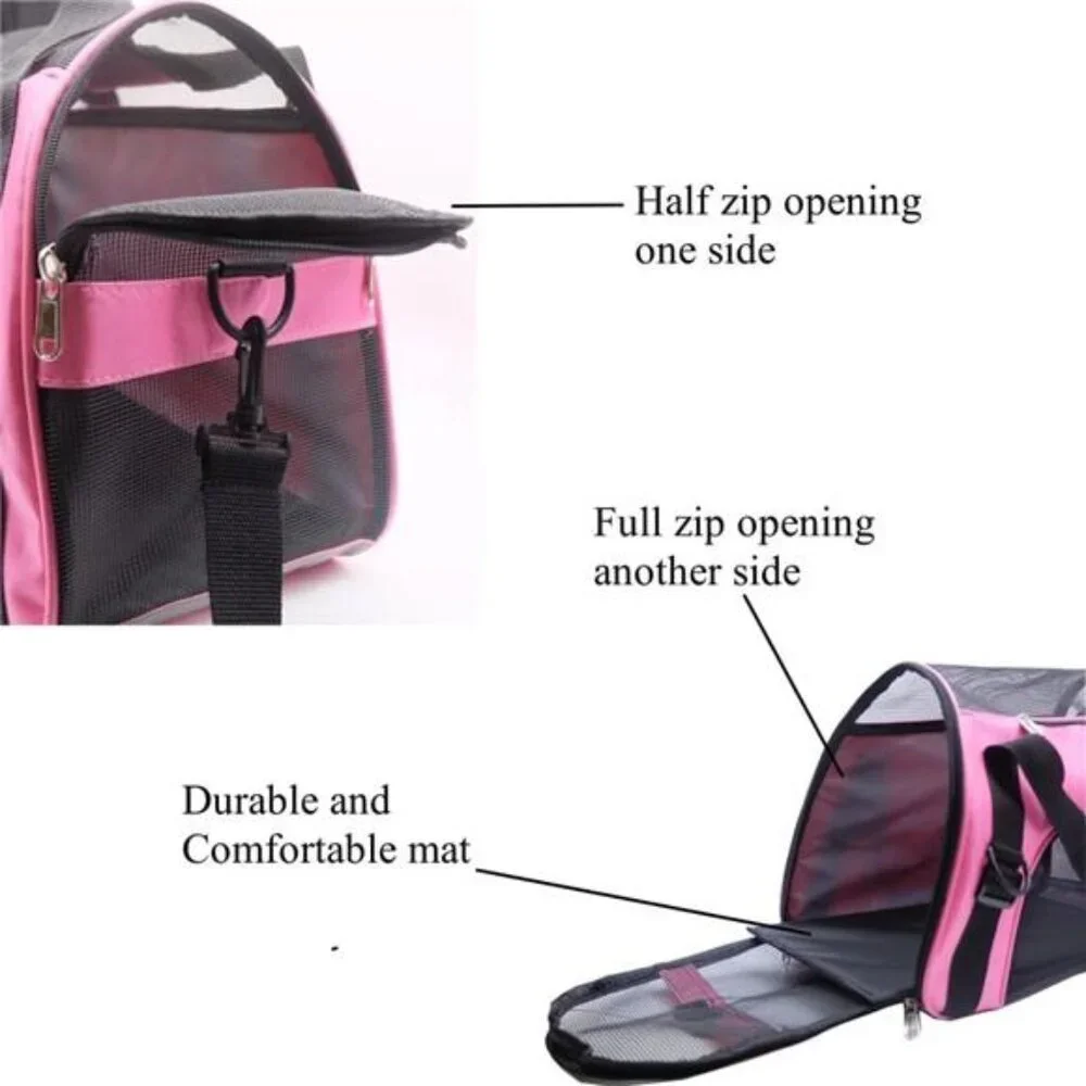 Cat Carrier,Soft-Sided Pet Travel Carrier for Cats,Dogs Puppy Comfort Portable
